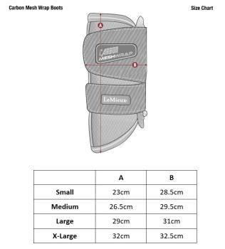 LeMieux Carbon Mesh Wrap Boots
